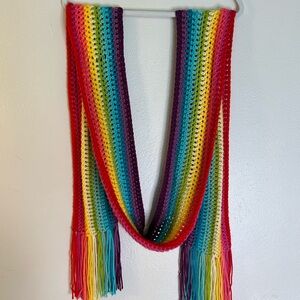 Rainbow scarf